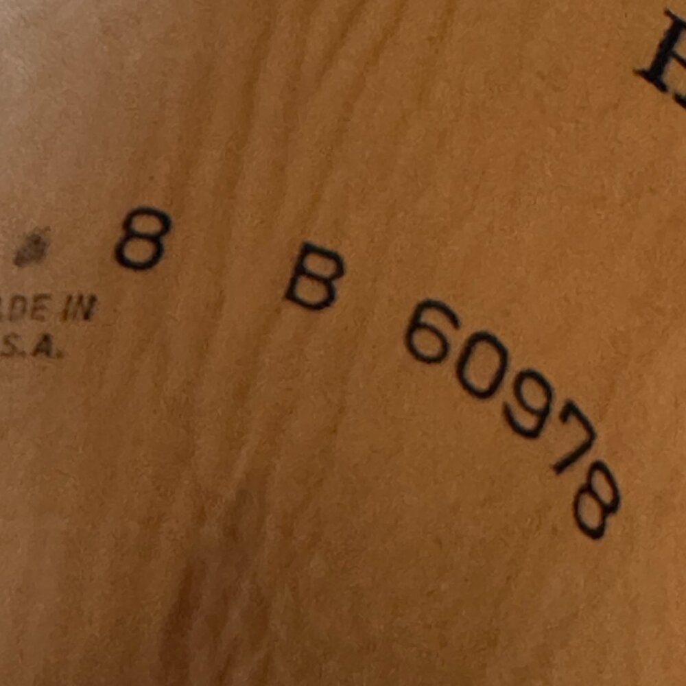 RARE VTG Lucchese Classics Buffalo Teak Buff Triad Cowboy Boots Womens 8 B - Picture 5 of 13